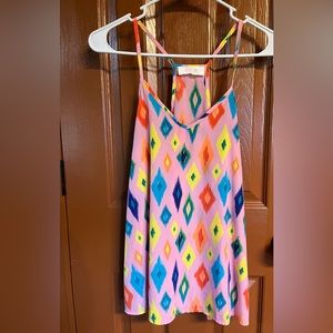 Peach love tank top